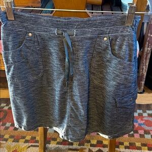 Kuhl size small Gray Casual Skort with Drawstring